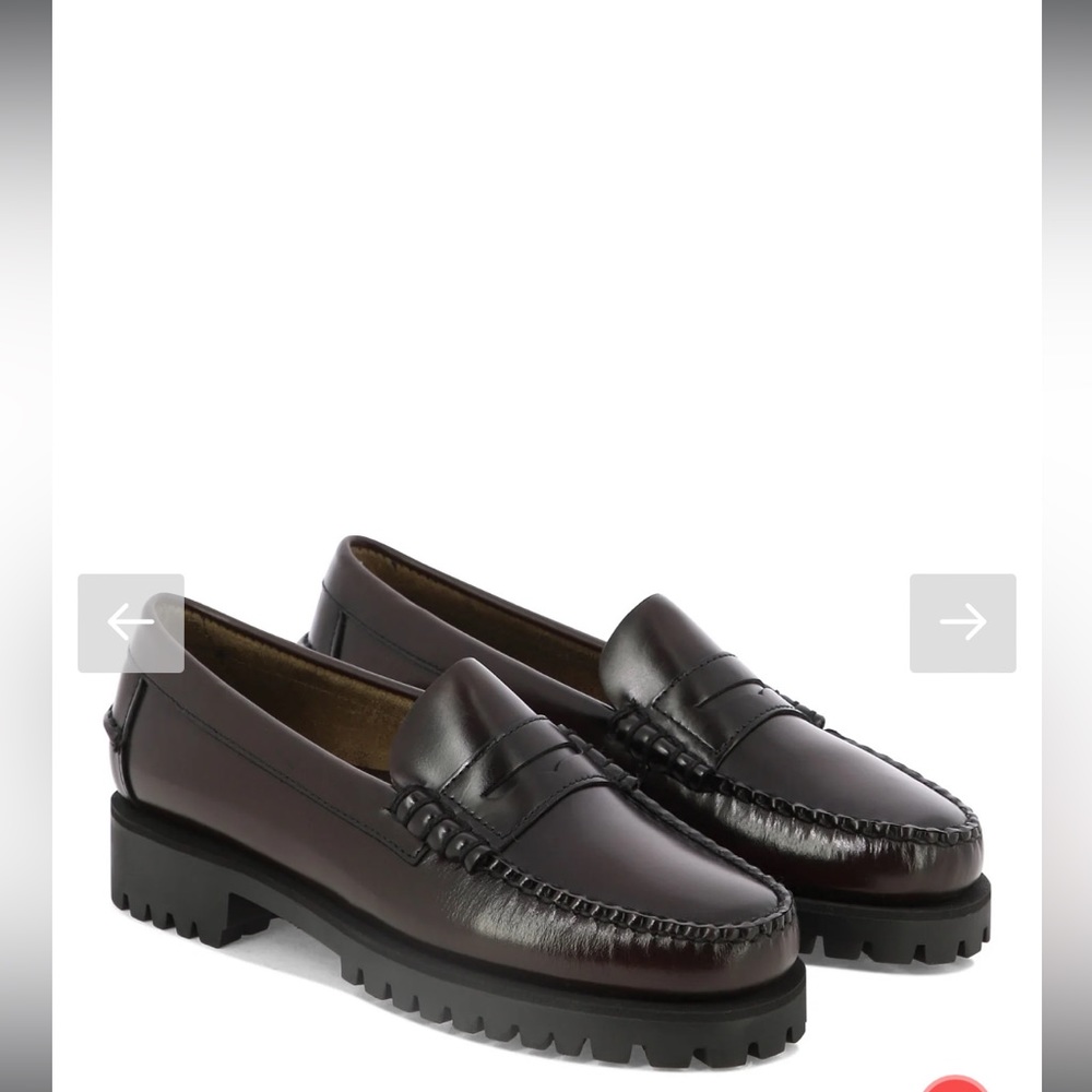 Brand New Sebago Dan Lug Sole Loafers Dark Brown Size 36